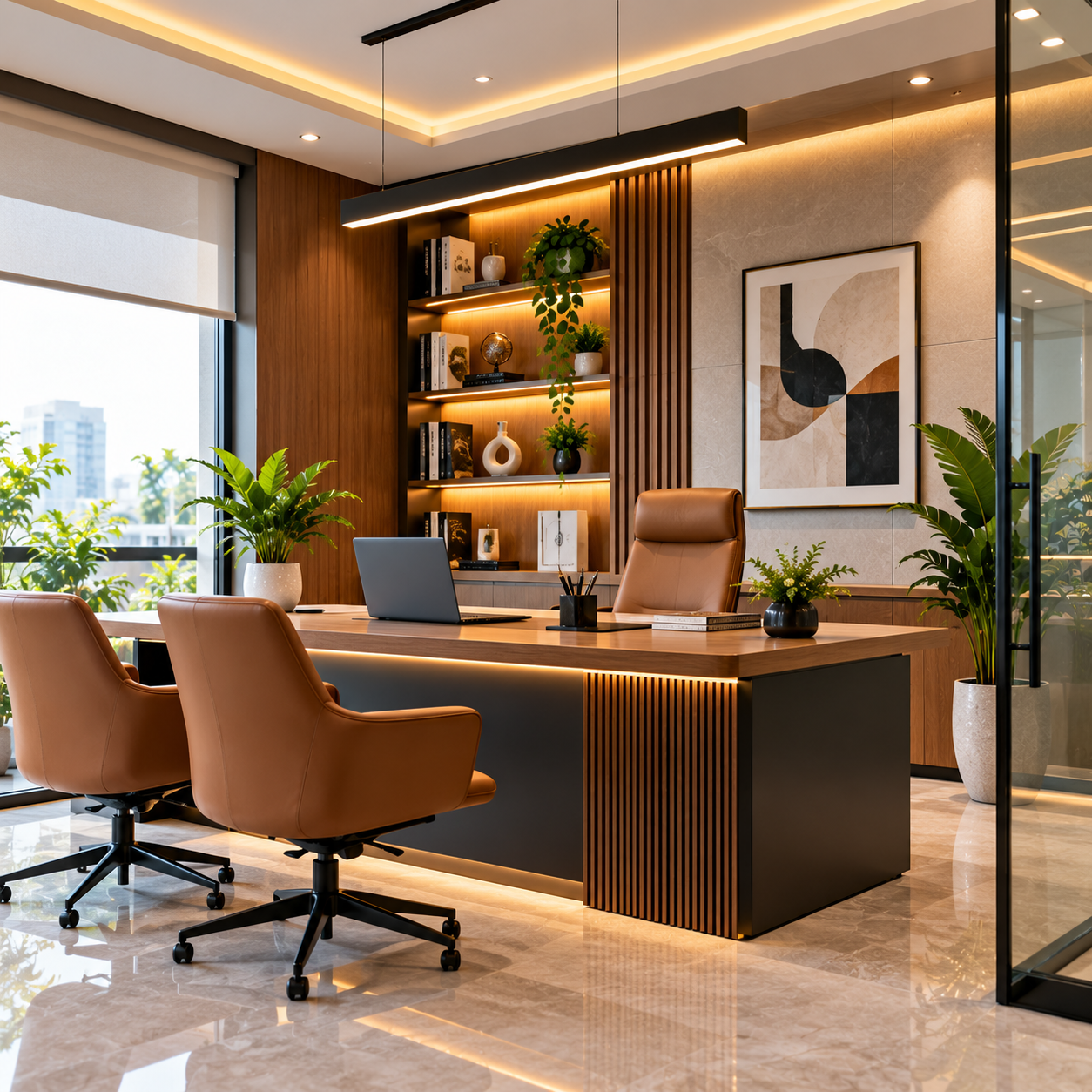Modern office interior design